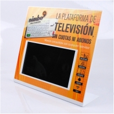 Expositor Metacrilato Tablet Nimbo Tv